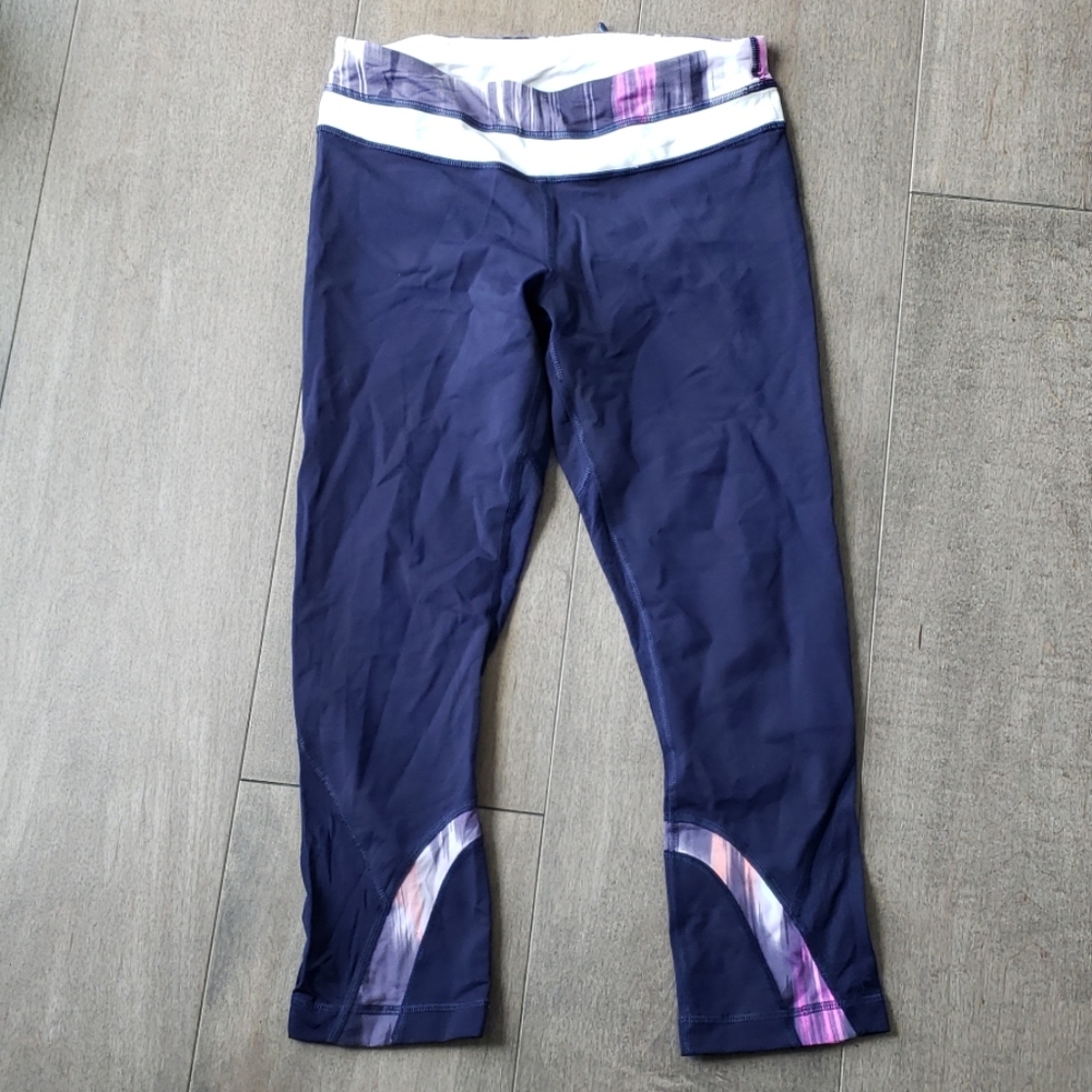 Lululemon Run Inspire Cropped Leggings - size 6